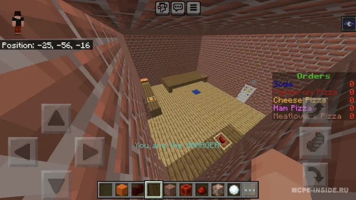 Pitseriya — Minecraft xarita, rasm 3