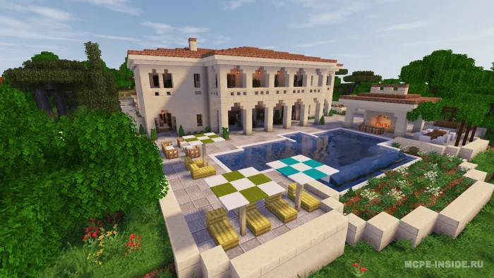 Italiya uslubidagi villa — Minecraft xarita, rasm 2