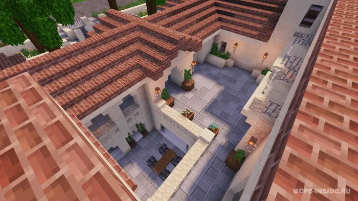 Italiya uslubidagi villa — Minecraft xarita, rasm 3