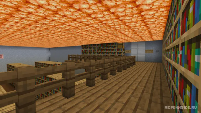 Kutubxonadan qochish — Minecraft xarita, rasm 4