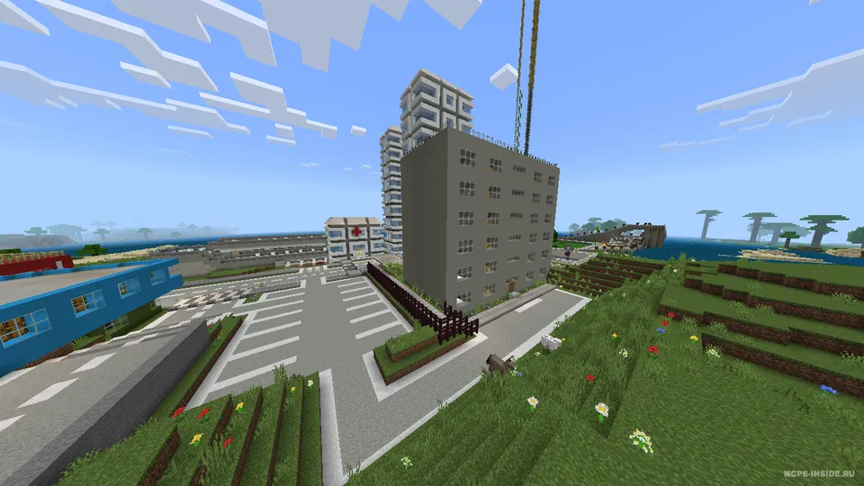 Kotovo shahri — Minecraft xarita, rasm 2