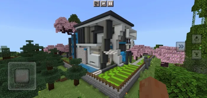 Omon qolish uchun qasr — Minecraft xarita, rasm 1