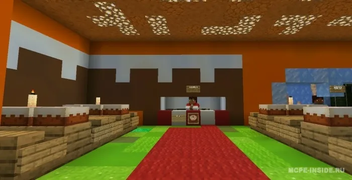 Yangi yil xaritasi 2023-2024 — Minecraft xarita, rasm 2
