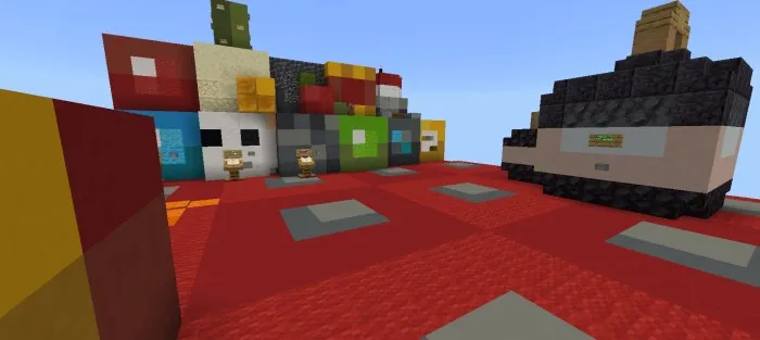Bloklar jangi — Minecraft xarita, rasm 4