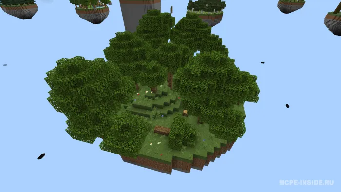 Super Sky Block — Minecraft xarita, rasm 1