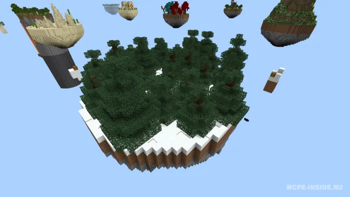 Super Sky Block — Minecraft xarita, rasm 2