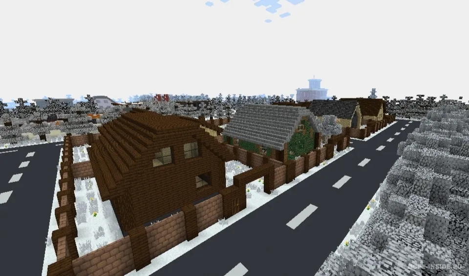 Rus qishlog'i "kalit" — Minecraft xarita, rasm 3