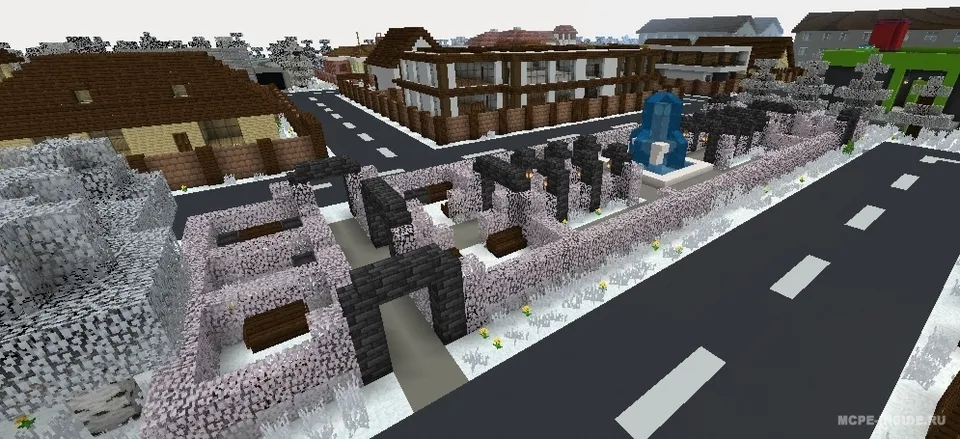 Rus qishlog'i "kalit" — Minecraft xarita, rasm 4