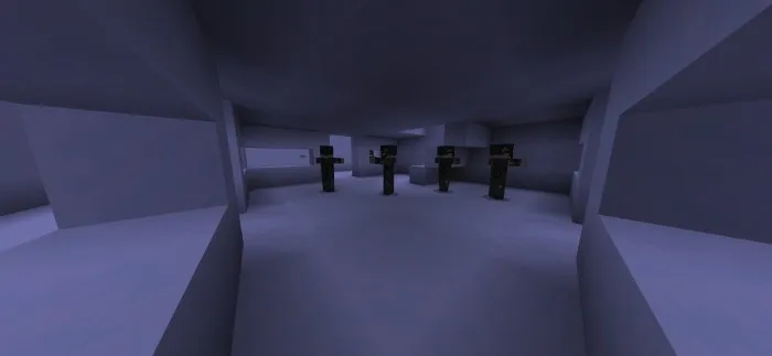 Zombi-apokalipsis — Minecraft xarita, rasm 1