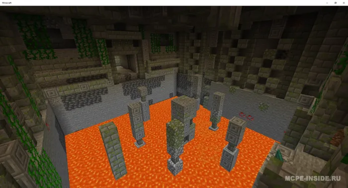 Jungli ibodatxonasidan qochish — Minecraft xarita, rasm 4