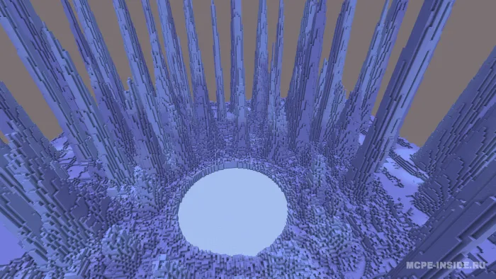 Muz arena — Minecraft xarita, rasm 1