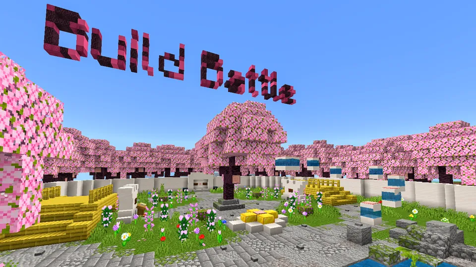 Build Battle — Minecraft xarita, rasm 1