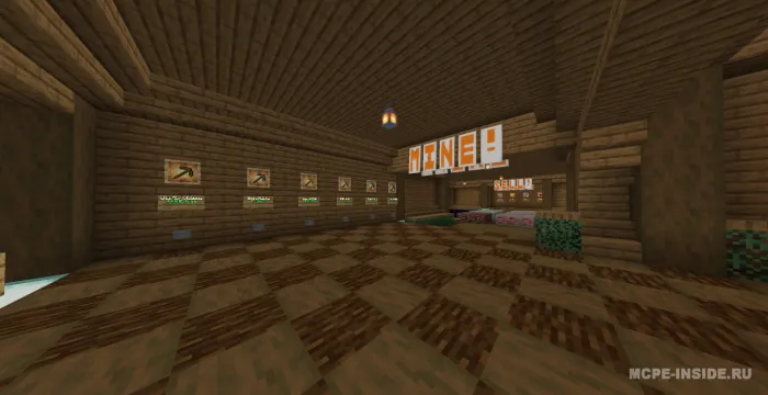 Shaxtyor simulyatori — Minecraft xarita, rasm 1