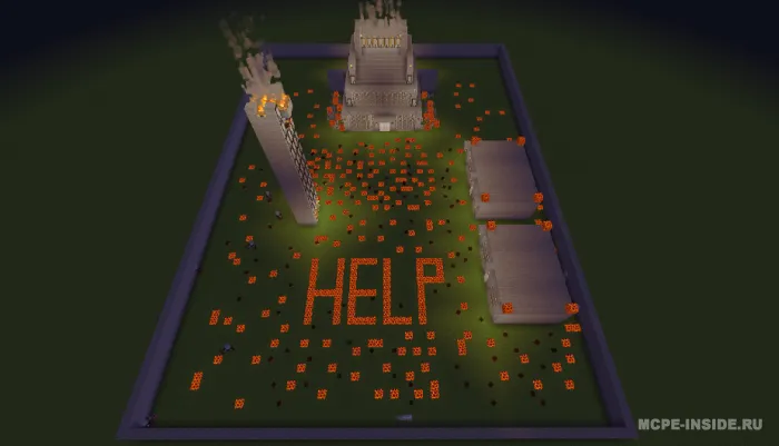 Qamoqxonani vayron qil va mahbuslarni qutqar — Minecraft xarita, rasm 2