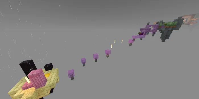 Osmono'par parkur — Minecraft xarita, rasm 2