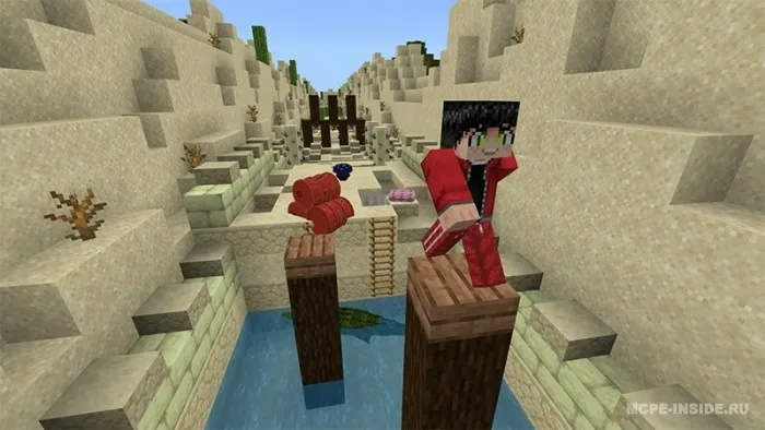 Ekstremal parkur dunyosi — Minecraft xarita, rasm 2