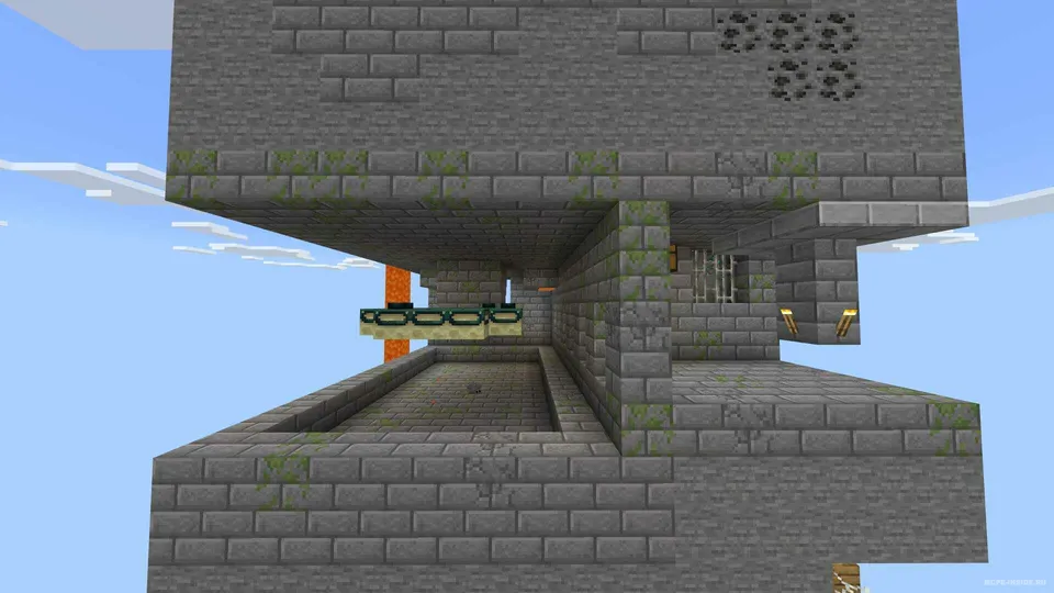 Teskari chank — Minecraft xarita, rasm 2
