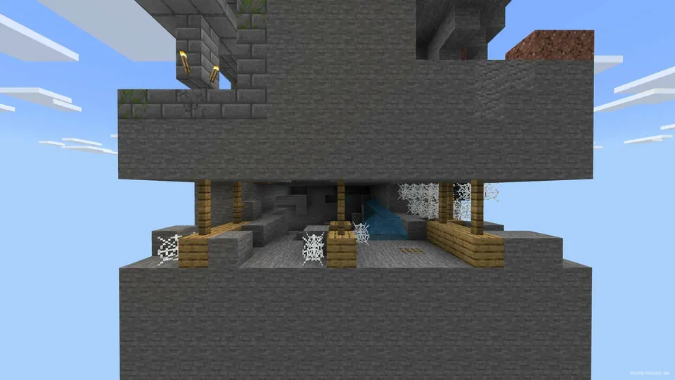 Teskari chank — Minecraft xarita, rasm 3