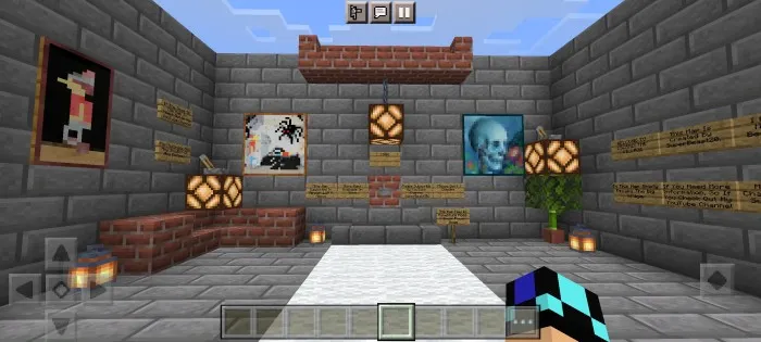 Qochish: Qishloq — Minecraft xarita, rasm 1