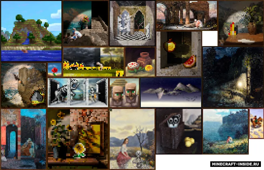 21Paintings — Minecraft mod, rasm 2