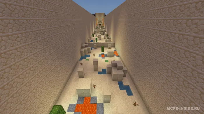 Chiziqli parkur — Minecraft xarita, rasm 2
