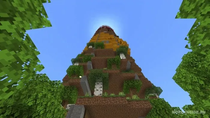 Maxfiy minora — Minecraft xarita, rasm 1