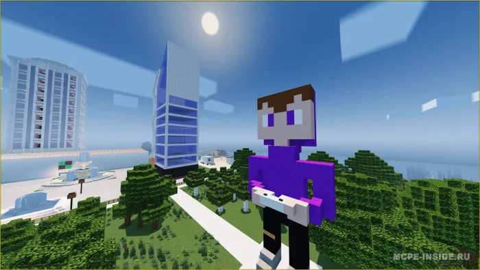Nordlend katta shahri — Minecraft xarita, rasm 3