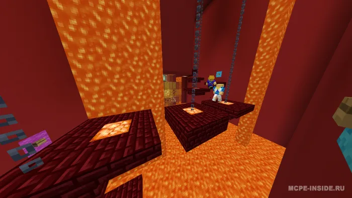 Lava qochish — Minecraft xarita, rasm 4