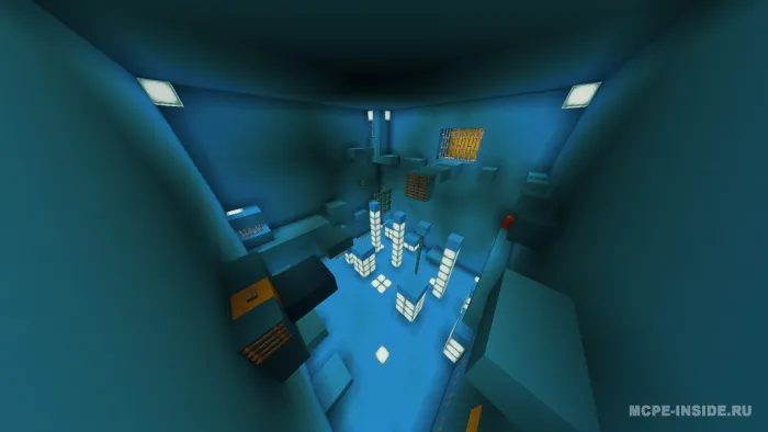 Lavadan qochish — Minecraft xarita, rasm 1