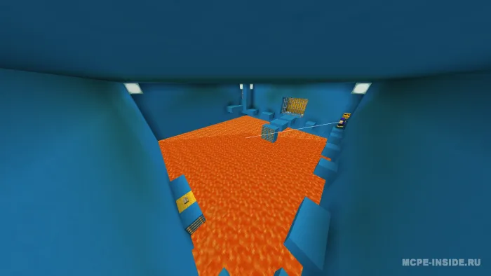 Lavadan qochish — Minecraft xarita, rasm 2