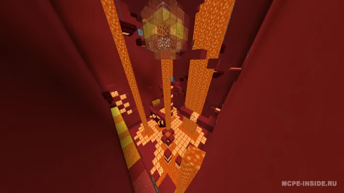 Lavadan qochish — Minecraft xarita, rasm 3