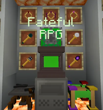 FatefulRPG — Minecraft mod, rasm 1