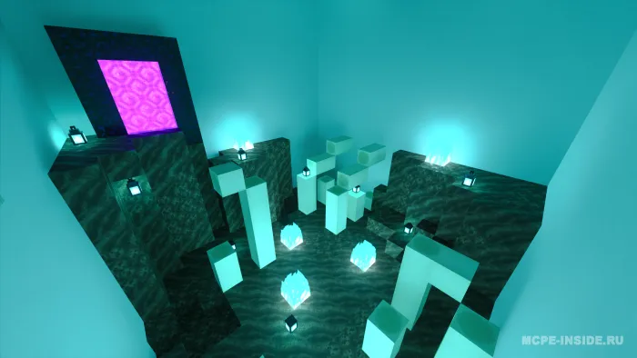Oddiy parkur — Minecraft xarita, rasm 3