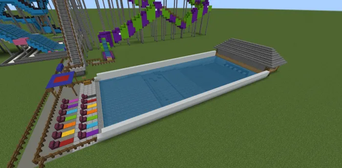 Akvapark — Minecraft xarita, rasm 2