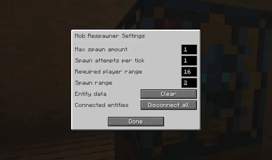 Respite Bench — Minecraft mod, rasm 3