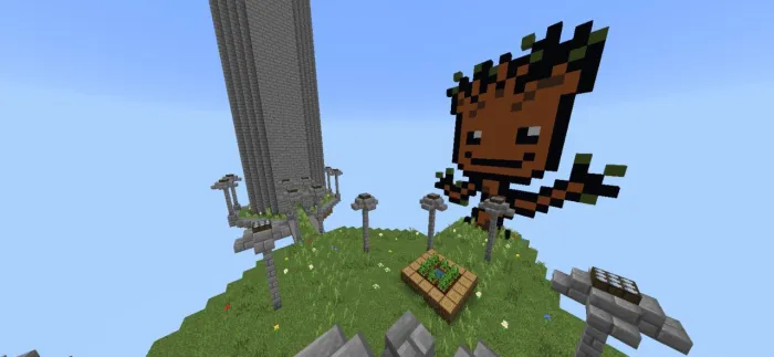 Qirollik sakrash minorasi 2 — Minecraft xarita, rasm 1