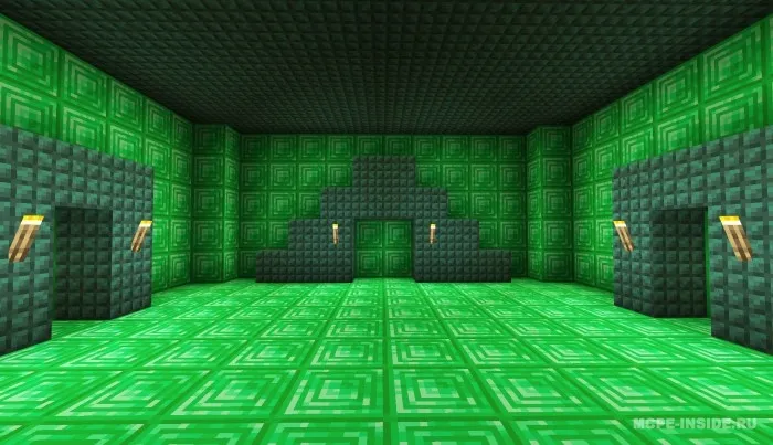 Zumrad imperiyasidan qochish — Minecraft xarita, rasm 1