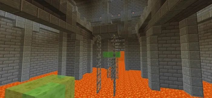 Telba parkur — Minecraft xarita, rasm 1