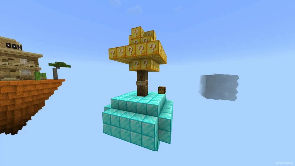 Lucky Daraxt — Minecraft xarita, rasm 1
