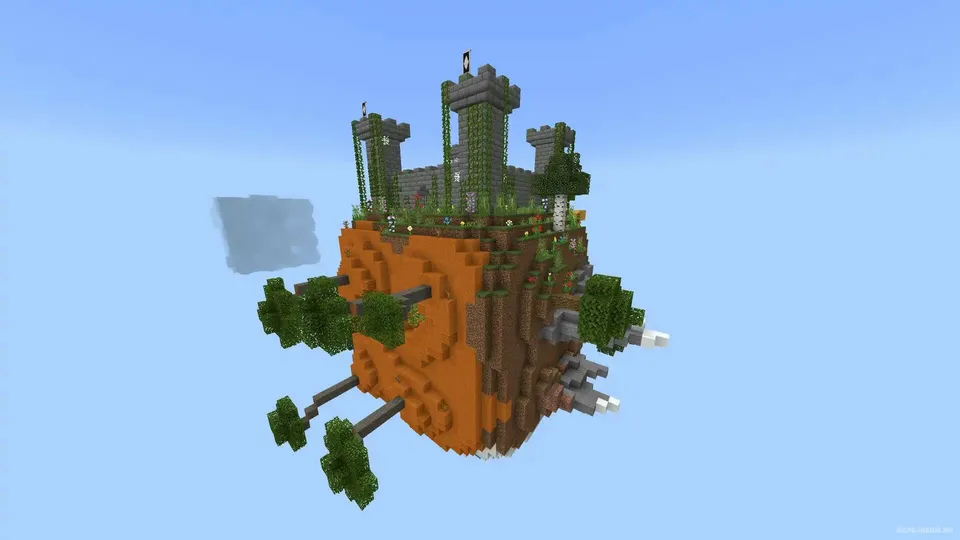 Lucky Daraxt — Minecraft xarita, rasm 2