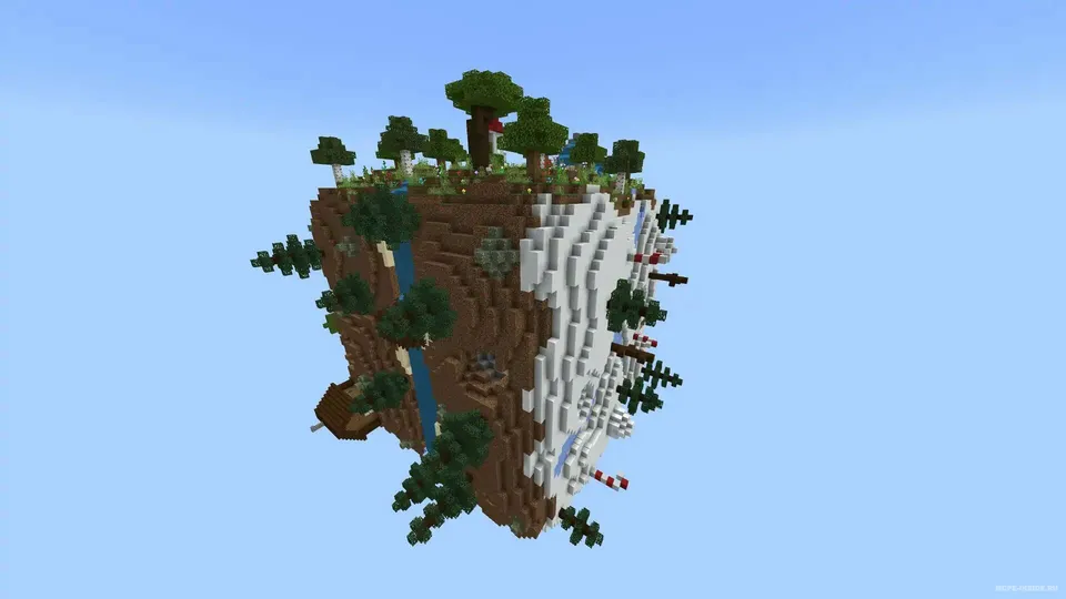 Lucky Daraxt — Minecraft xarita, rasm 3