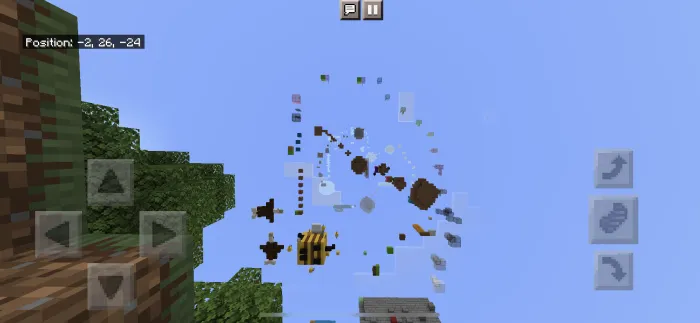 Faqat Yuqoriga! — Minecraft xarita, rasm 1