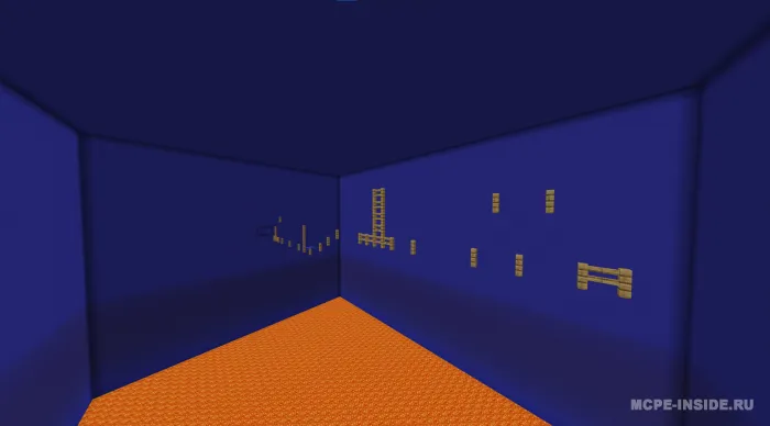 Saqlashsiz parkur — Minecraft xarita, rasm 1