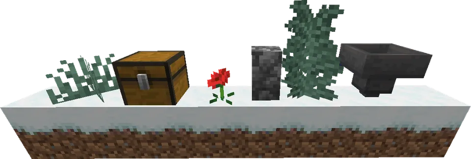 Better Snow Coverage — Minecraft mod, rasm 2