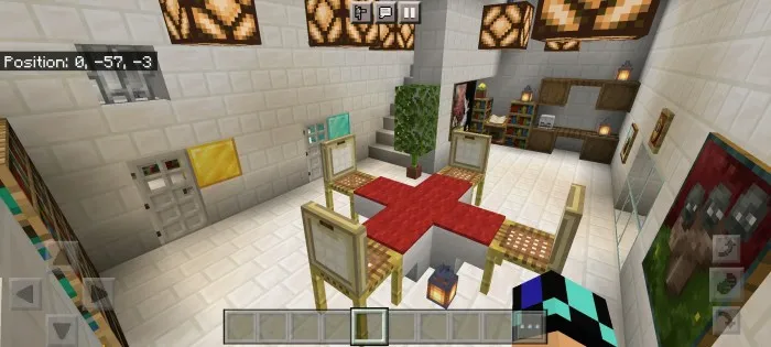 Oq uydan qochish — Minecraft xarita, rasm 1