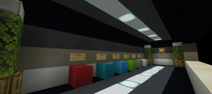 Rangli parkur — Minecraft xarita, rasm 3