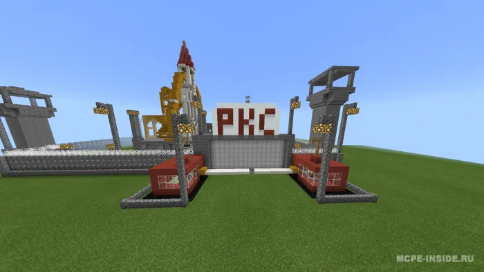 Kosmodrom — Minecraft xarita, rasm 4