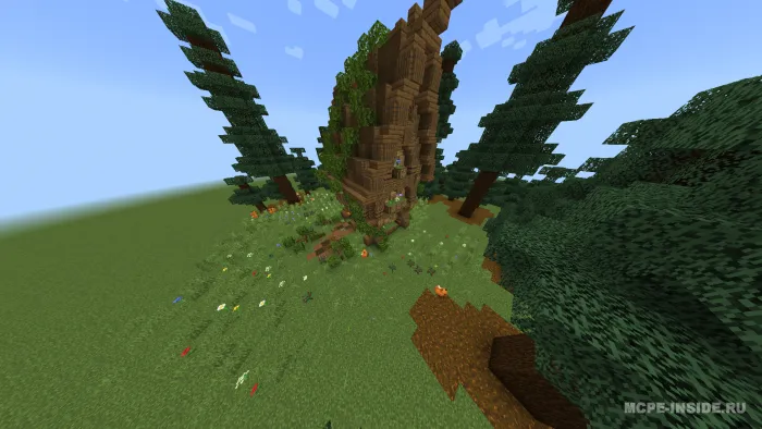O'rmon uyi — Minecraft xarita, rasm 2