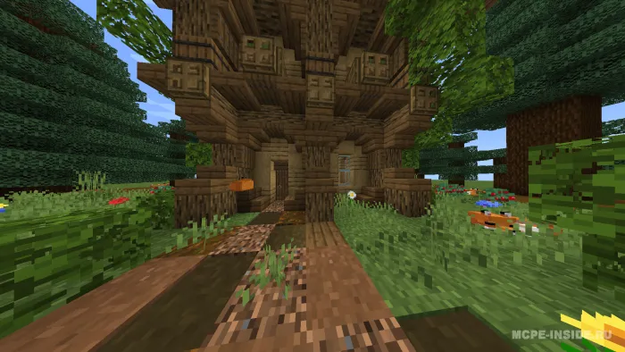 O'rmon uyi — Minecraft xarita, rasm 3