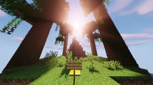 Shardagi mega parkur! — Minecraft xarita, rasm 1